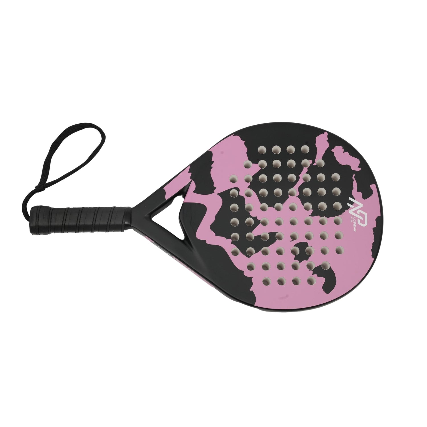 NoPeak Padel racket Performance Roze met zwart padelracket