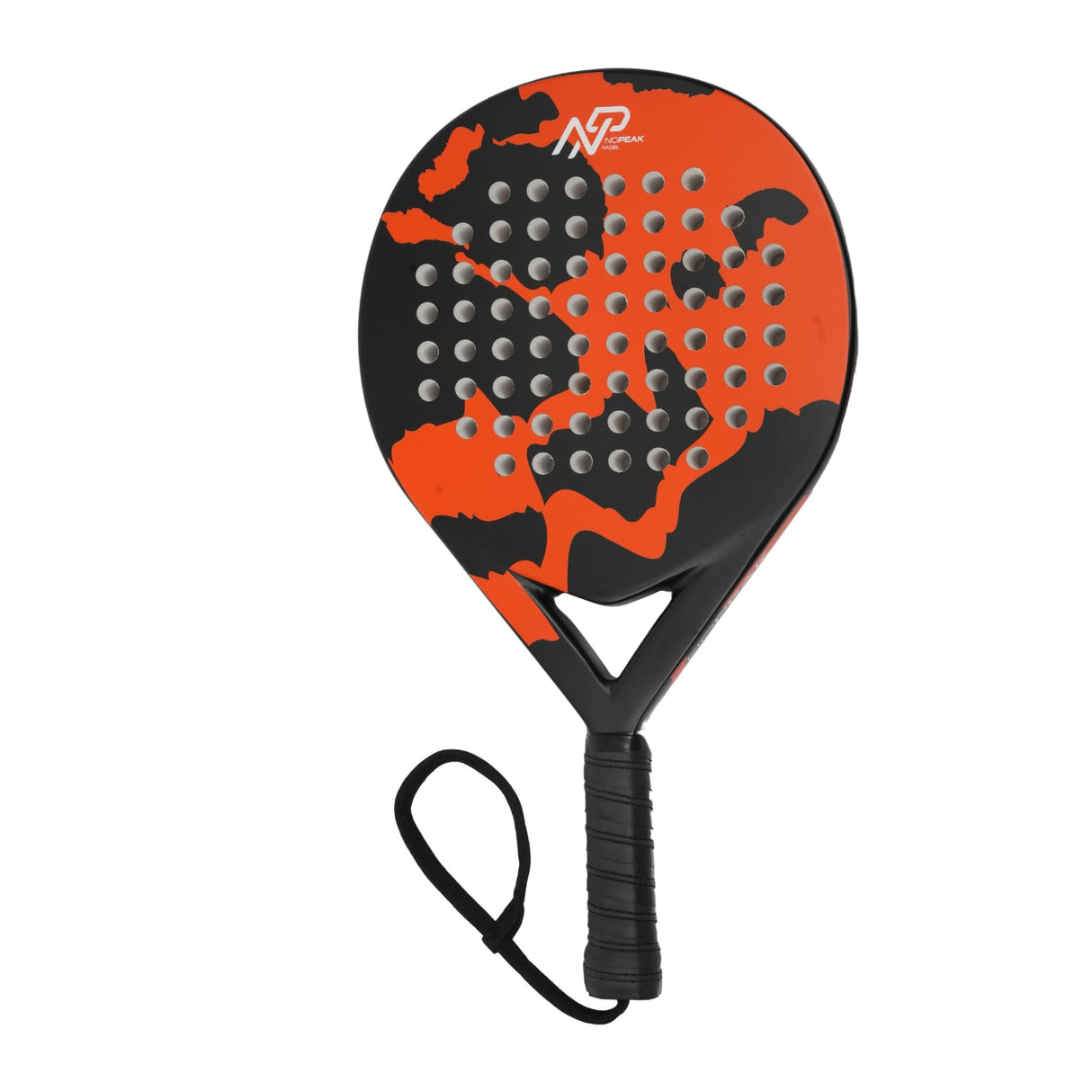 NoPeak Padel racket Performance Oranje met zwart Padelracket