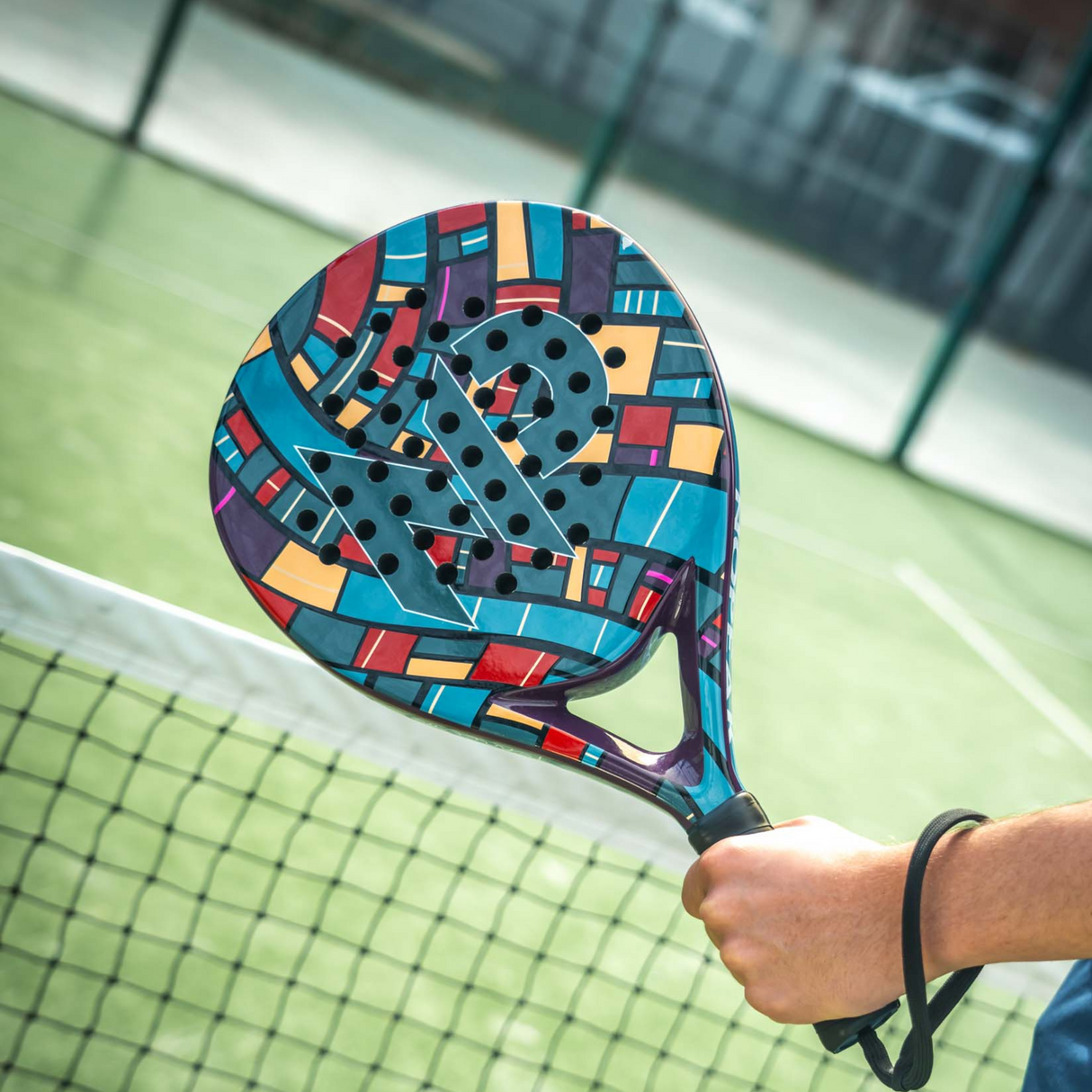 Padel racket NOPEAK BARNA - Art collection