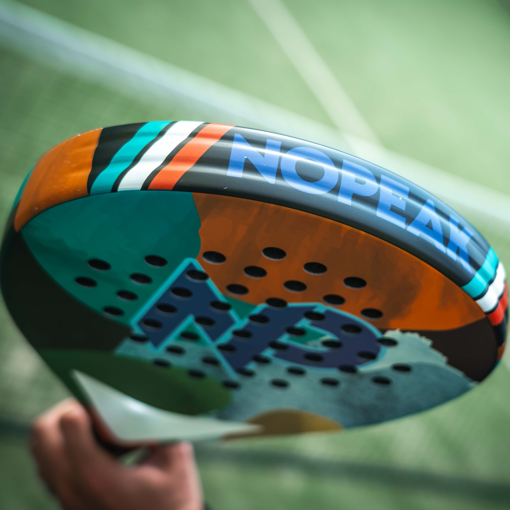 Padel racket NOPEAK Coral - Art Nature collection