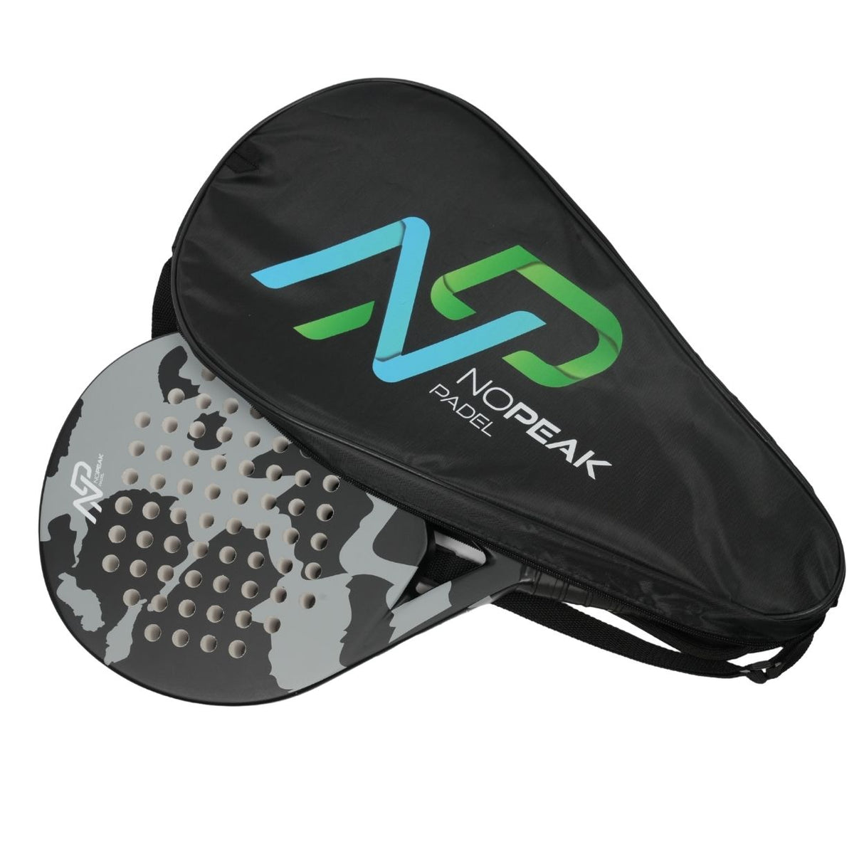 NOPEAK Padel Performance Racket Grijs