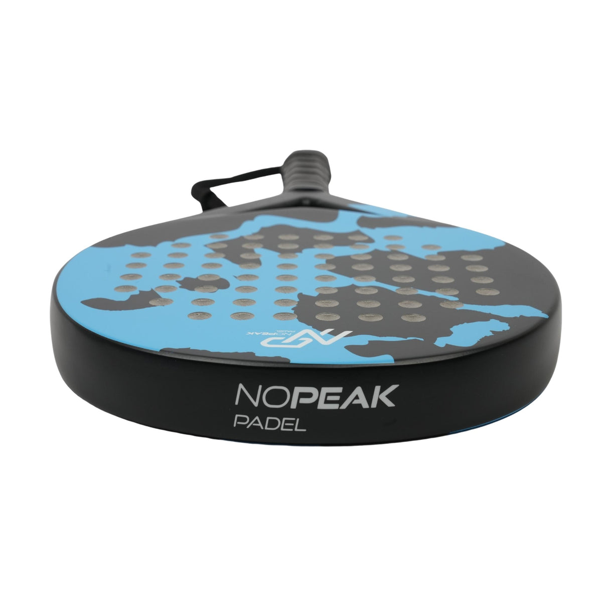 NoPeak Padel racket Performance Blauw met zwart padelracket