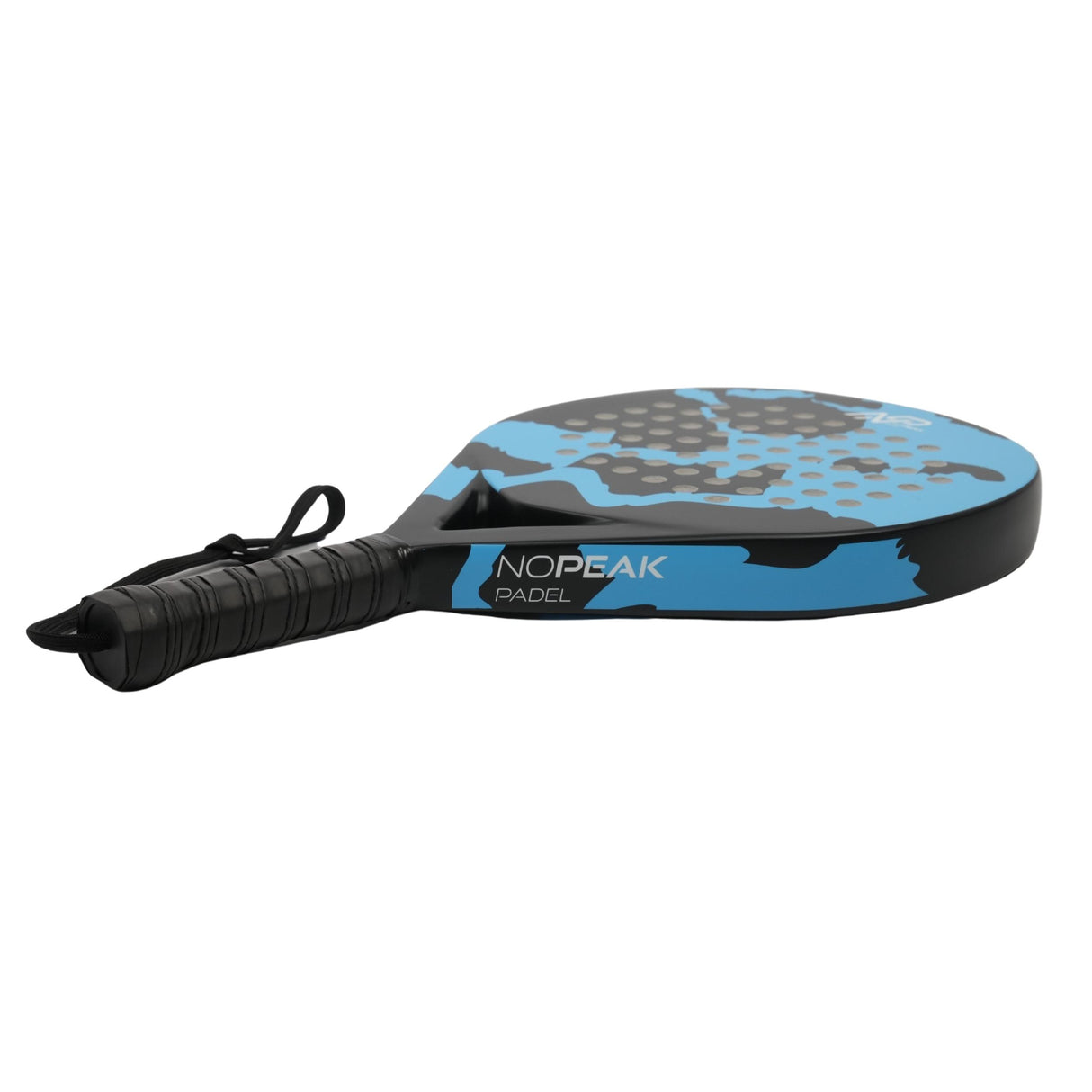 NoPeak Padel racket Performance Blauw met zwart padelracket