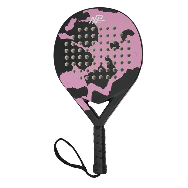 NoPeak Padel racket Performance Roze met zwart padelracket