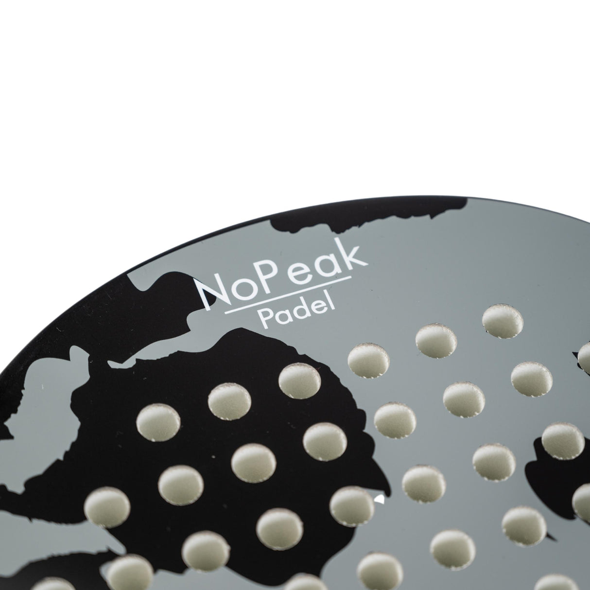 NoPeak Padel racket Performance Grijs met zwart